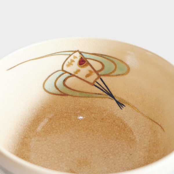 - Kuri - Kyoyaki Tea Bowl - Image 4