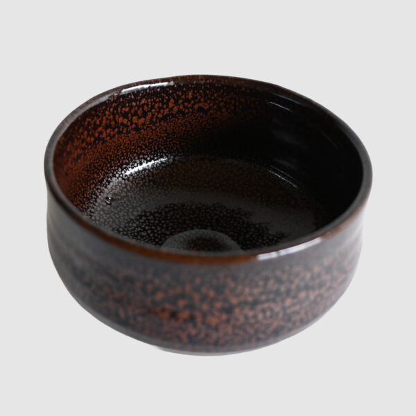 Oil Spot Tenmoku Tea Bowl - Image 3